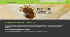 Desktop Screenshot of extremeheatpestcontrol.com